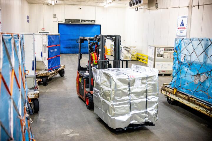 Delta ships international vaccines