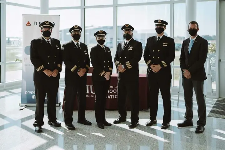 Representatives from Delta's Propel pilot program.