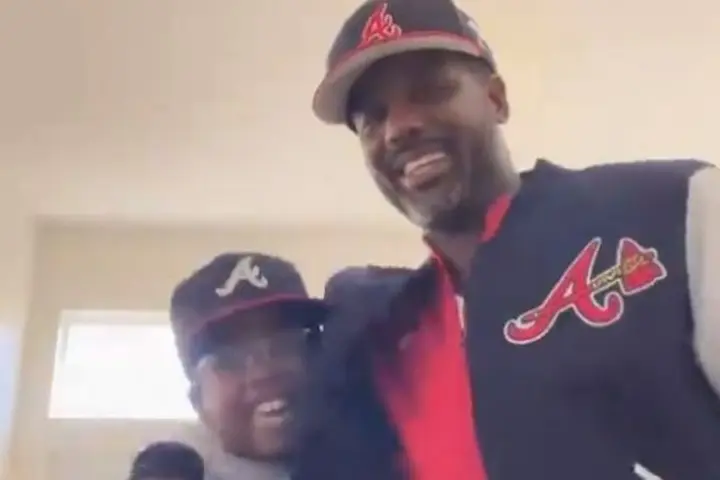 Jason Caine Atlanta Braves World Series surprise and delight