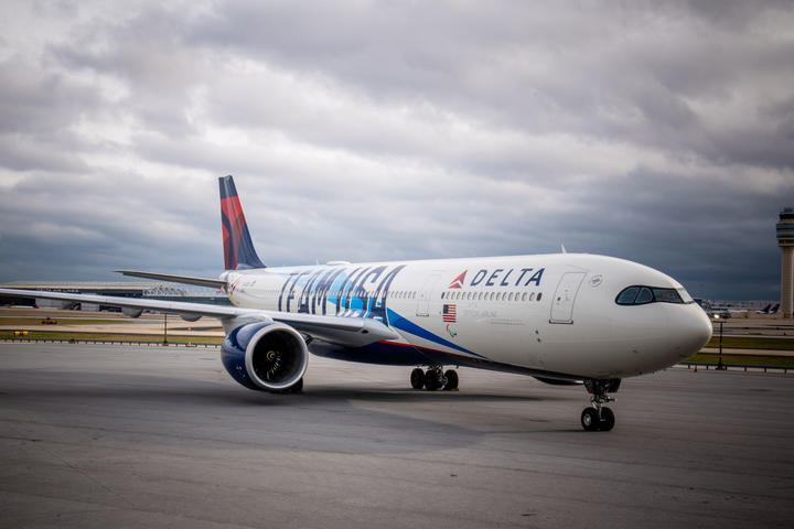 Delta Air Lines A330-900 Team USA Livery