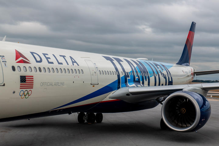 Delta Air Lines A330-900 Team USA Livery