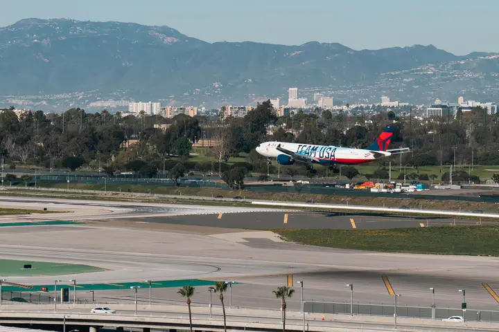 Team USA A330-900 LAX Arrival