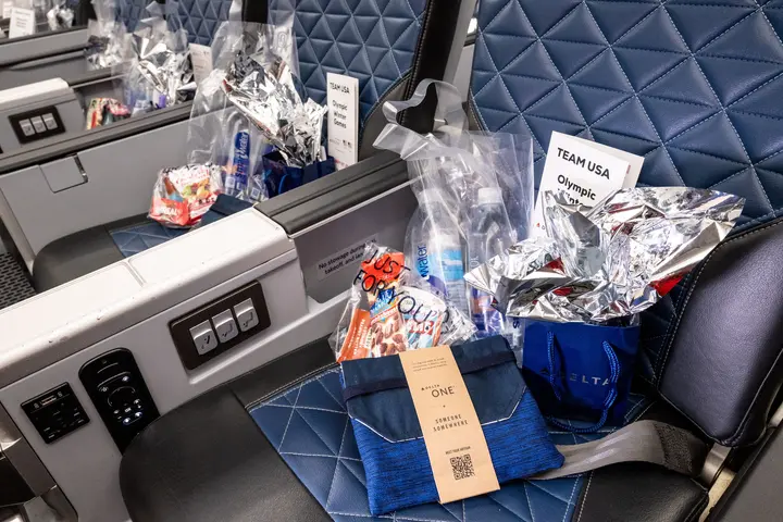 Team USA Send Off On Board Amenities