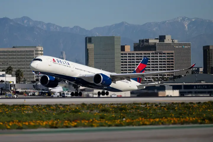 Team USA Sendoff A350-900 Takeoff