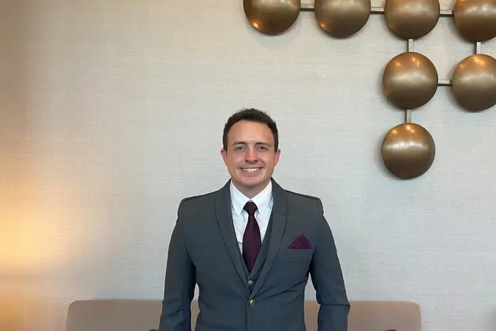 Flight Attendant Hyrum Perkins