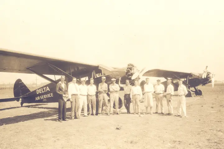 Delta Air Service, in 1929.