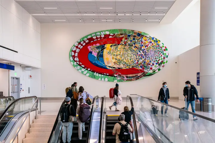 Customers at LAX.