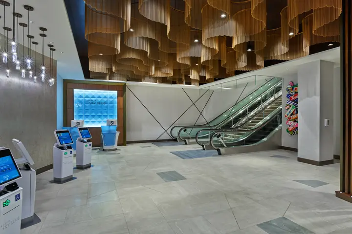 LAX Sky Club entryway