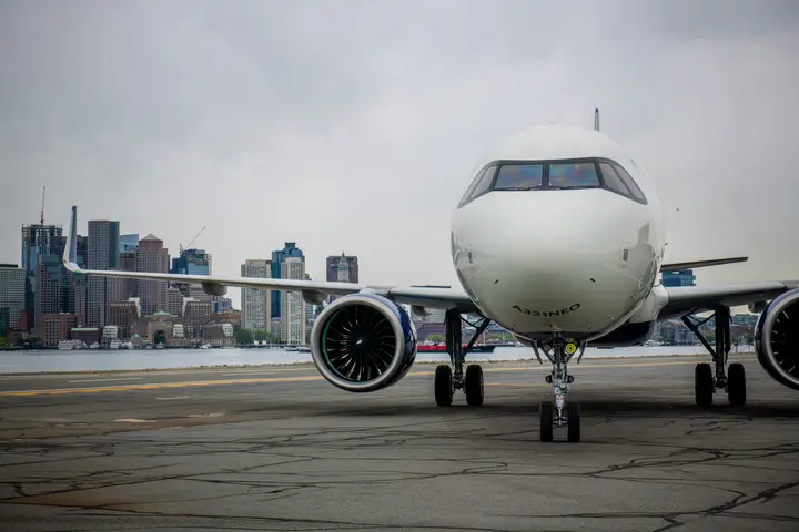 Delta's A321neo at Boston Logan International Airport (BOS)