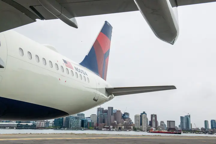 A321neo exterior in Boston.