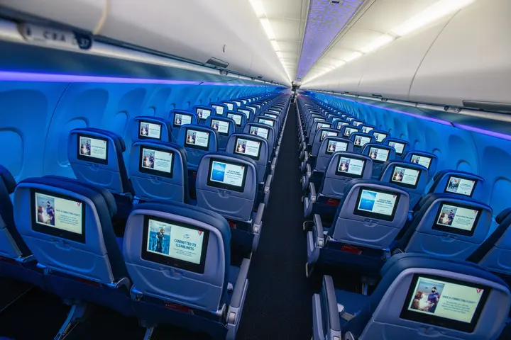 Delta A321neo cabin