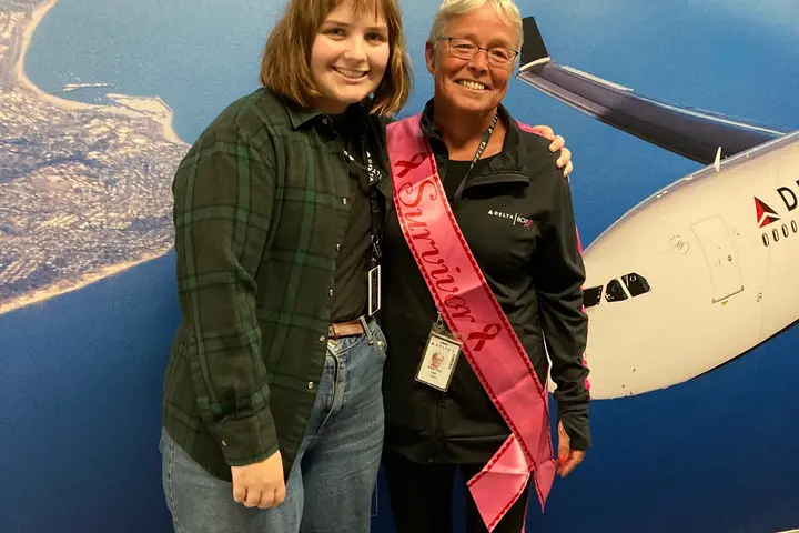 Some of the apprentices have family ties to Delta, like Madison, whose grandmother Nettie has been with Delta for 25 years. 