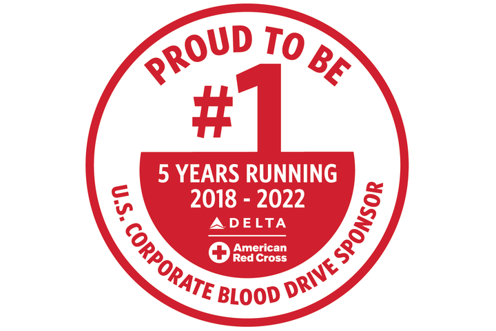 Delta-American Red Cross 2022 Logo