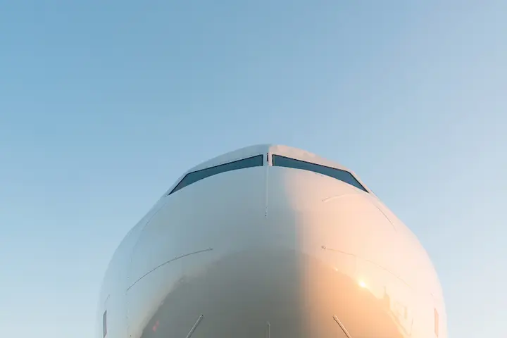 Nose of an A319-100