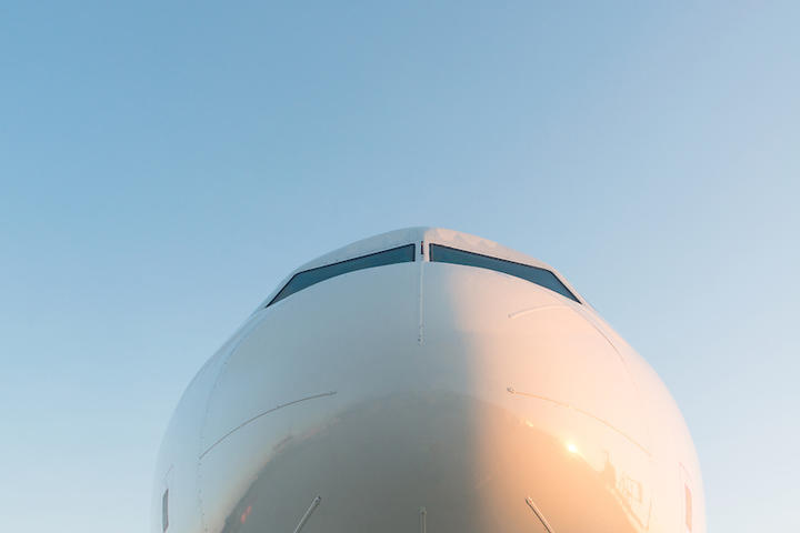 Nose of an A319-100