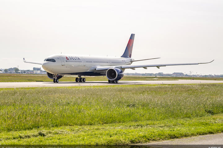 A330-900neo on runway