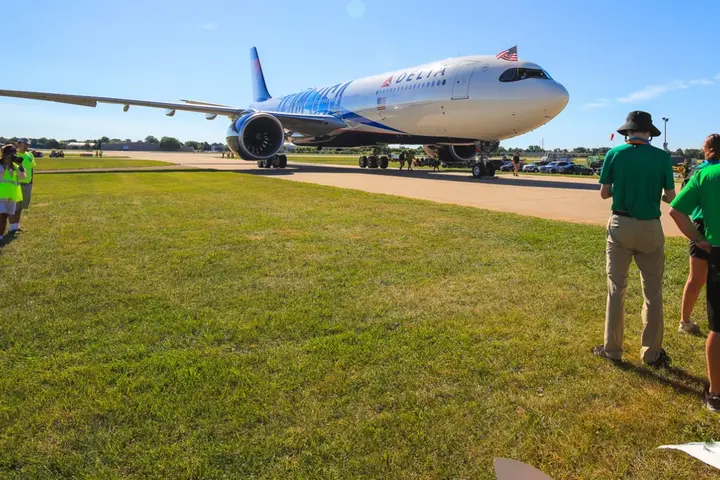 Delta’s Team USA Airbus A330-900neo