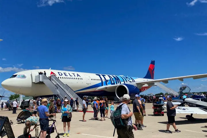 Delta’s Team USA Airbus A330-900neo
