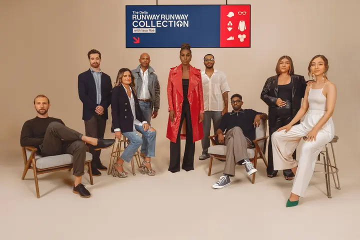 Issa Rae Designers pose for a group shot.