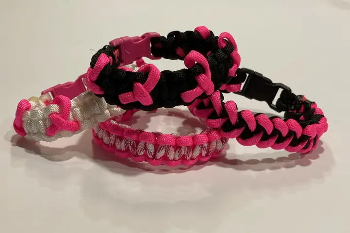 One of Jonathan Zwerling's bracelets.