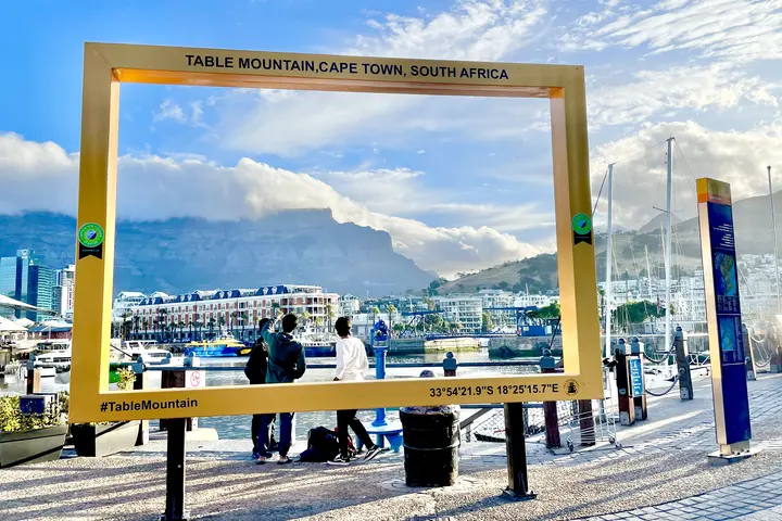 Drake Castaneda, a member of Delta's Corporate Communications team, visited South Africa to commemorate the commencement of Delta's service to the city from Atlanta.