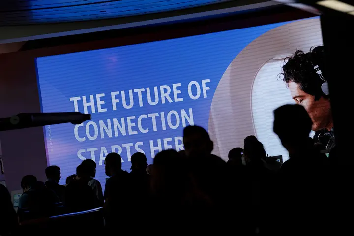 Delta Sky Priority customers were able to pick up their CES badges moments after arriving at Las Vegas' Harry Reid International Airport (LAS).