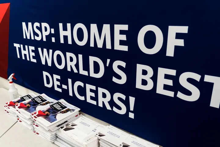 As you enter Delta’s deicing facility on the outskirts of Minneapolis-Saint Paul International Airport (MSP), a banner proudly proclaims, “Home of the world’s best deicers.” 