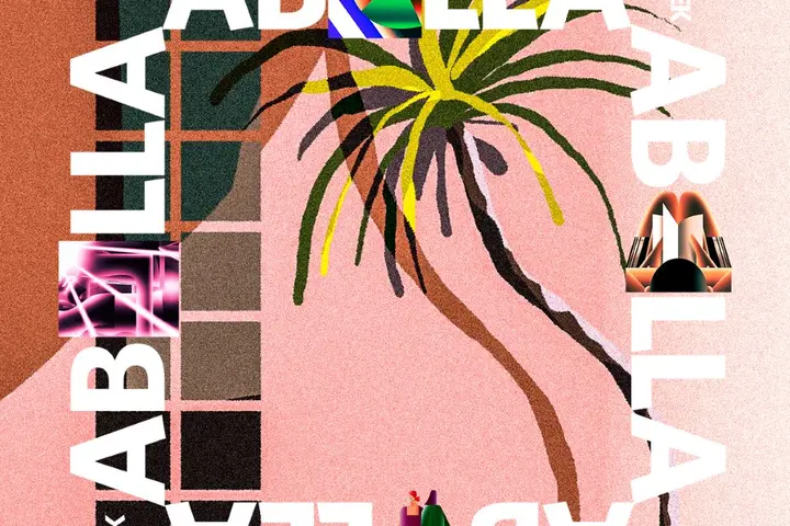 Art poster for Miami-born illustrator Derek Abella