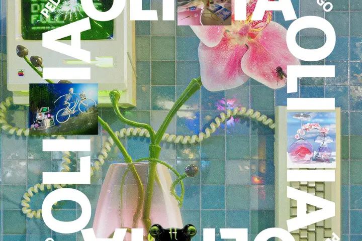Art poster for Olivia Pedigo, a 23-year-old Miami native, who is a 3D artist, animator, and graphic designer. 