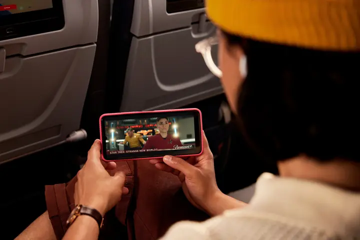 New premium content is available for SkyMiles Members, including hit SHOWTIME titles brought to you by Paramount+, Delta’s exclusive in-flight streaming partner. 