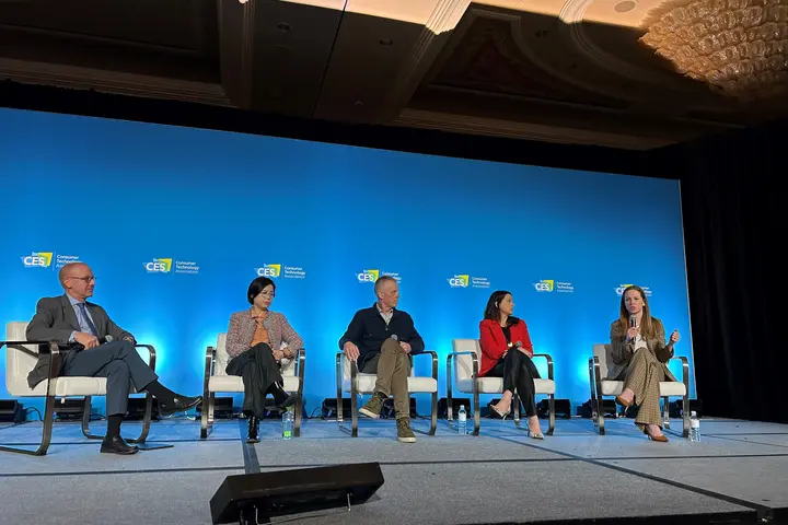 Amelia DeLuca at CES 2024.