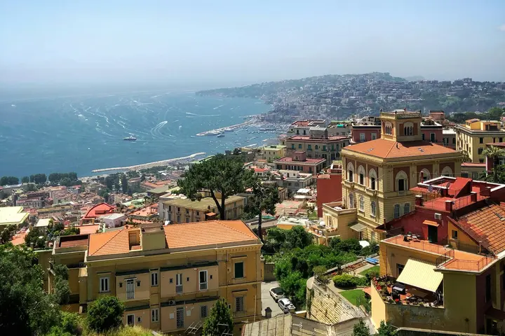 A scenic view of Napes, Italy