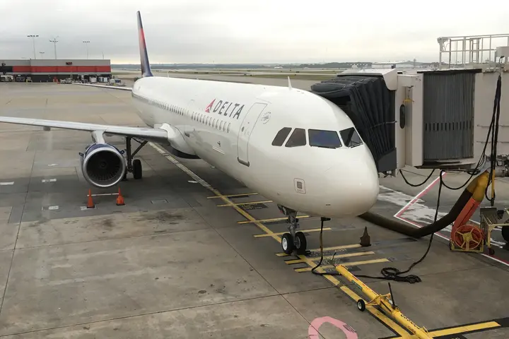 Parked A321