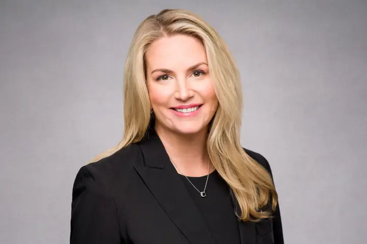 A headshot of Heather Ostis, V.P. of Supply Chain Management