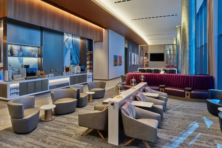 ORD Sky Club seating area