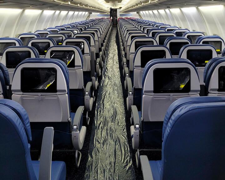 Delta will refresh Delta Comfort+ and Main Cabin on select Boeing 737-800 aircraft, where upgraded, 10-inch Panasonic seatback screens will enable added enjoyment of the more than 1,000 hours of free premium entertainment available on Delta Studio.