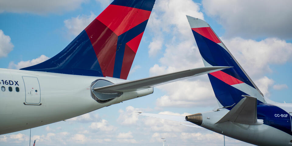 LATAM and Delta Tails