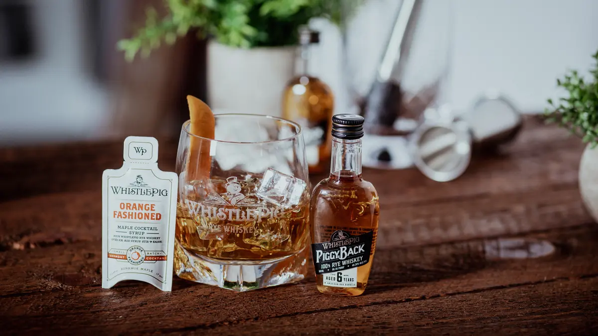 WhistlePig Orange Fashioned Cocktail Kit
