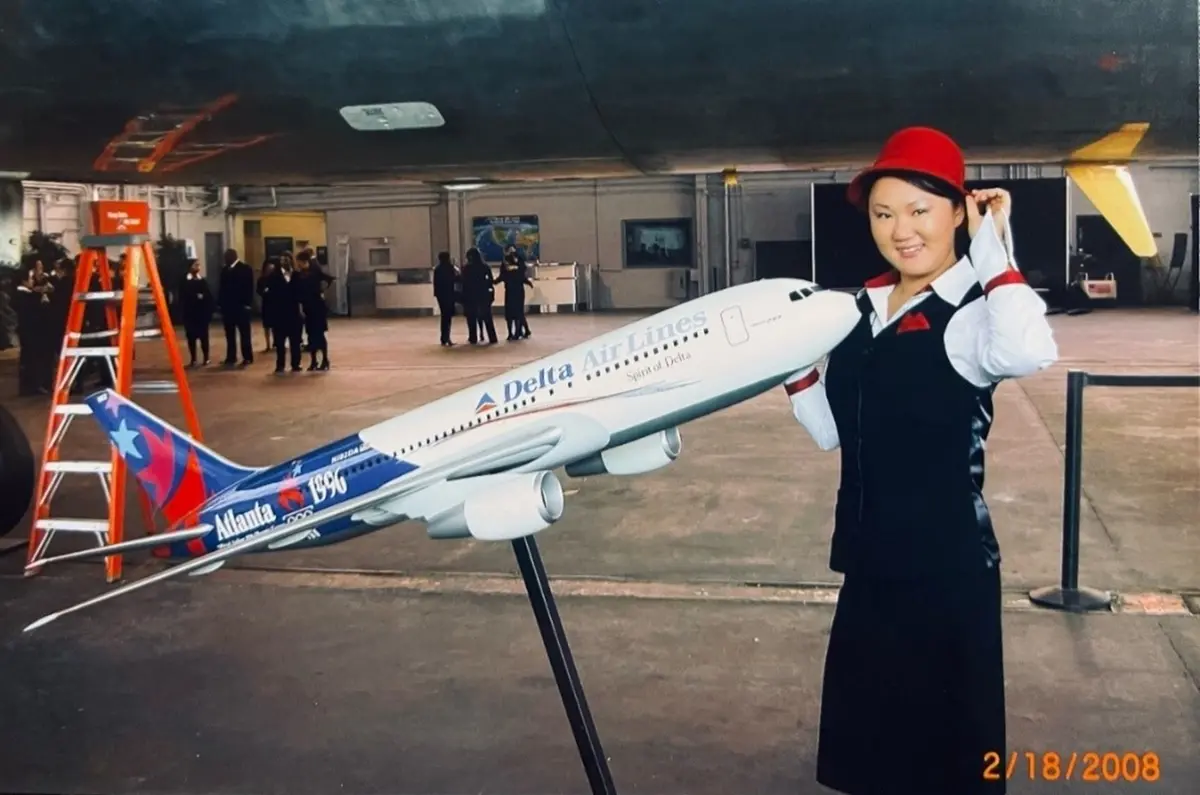 Delta pilot Julie Klein