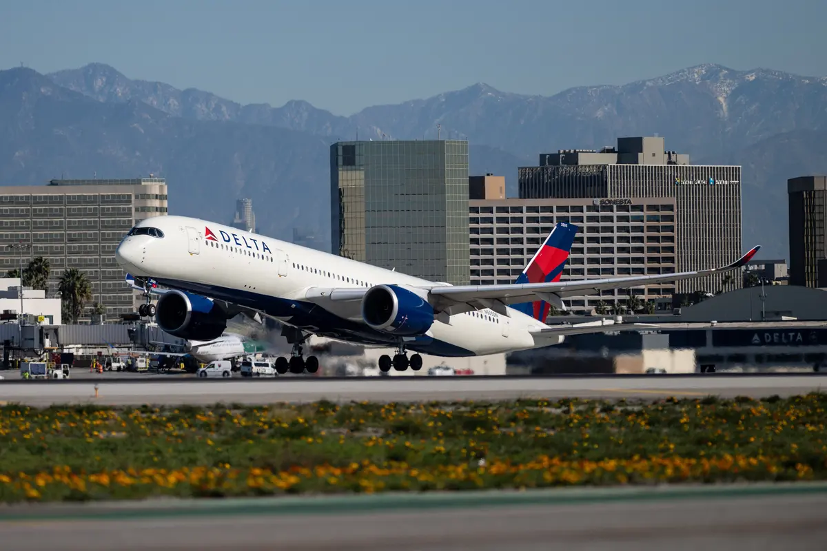 Team USA Sendoff A350-900 Takeoff
