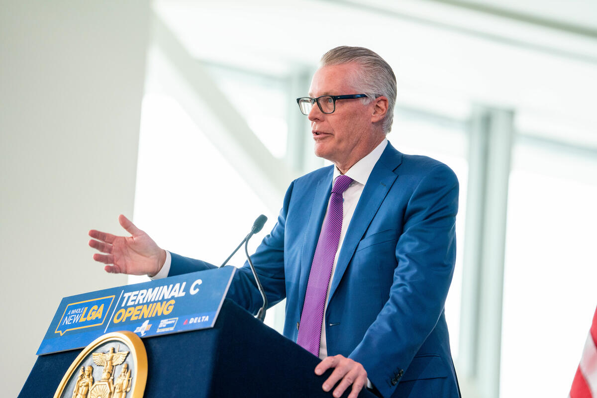 LaGuardia Airport (LGA) Opening and Ribbon Cutting