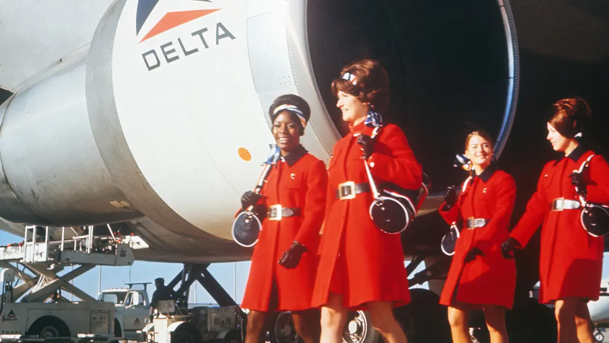 1970s Delta Uniforms