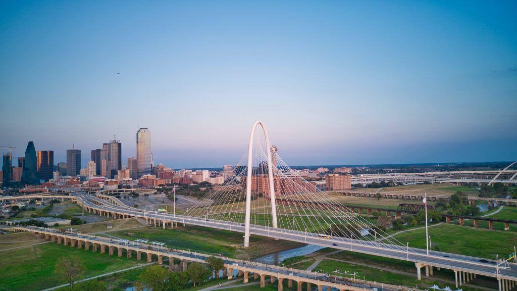 Skyline view of Downtown Dallas, Texas