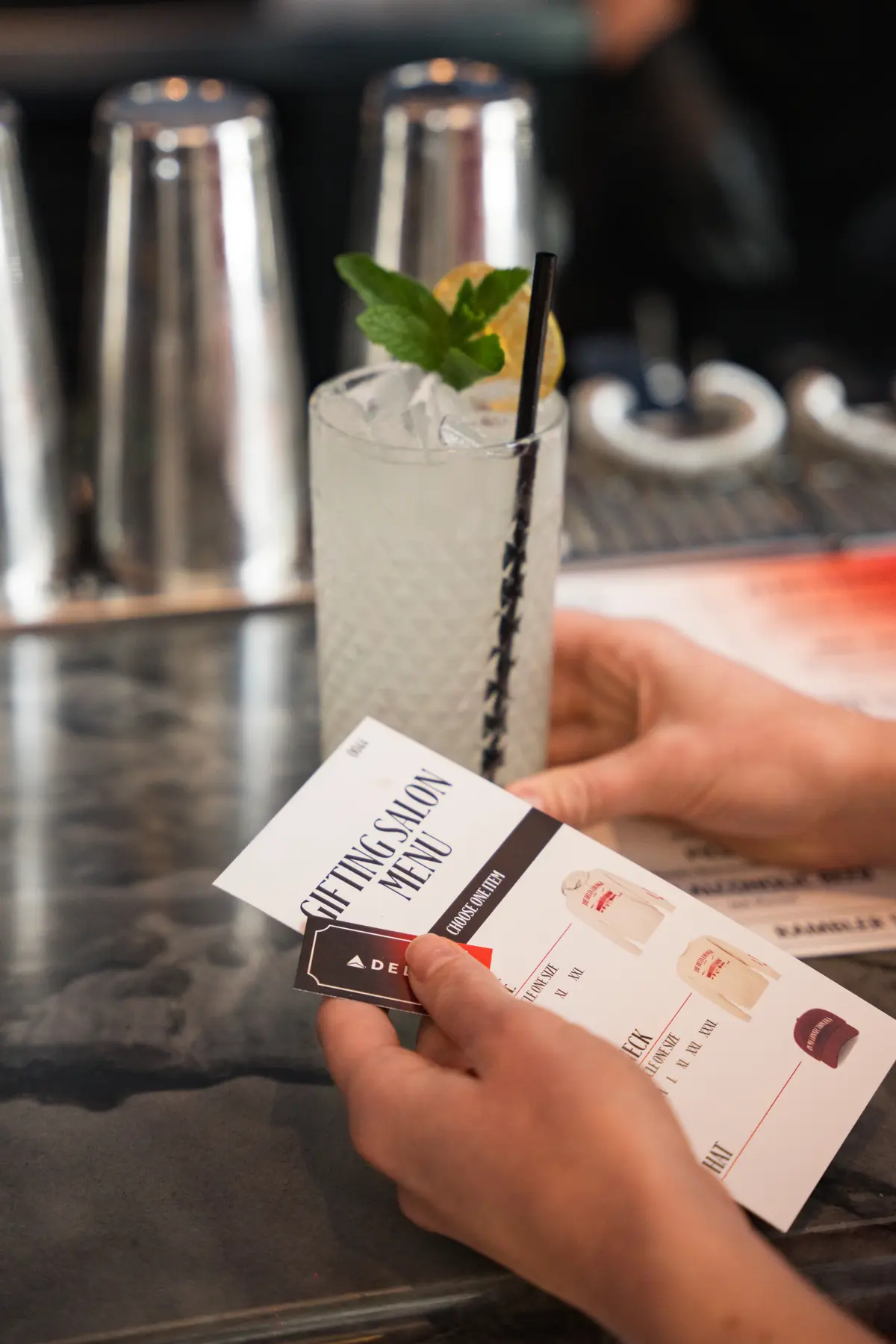 SkyMiles members were given a ticket in the Delta Lounge to redeem custom limited-edition Delta x SXSW merchandise such as hats, tote bags and sweatshirts. 