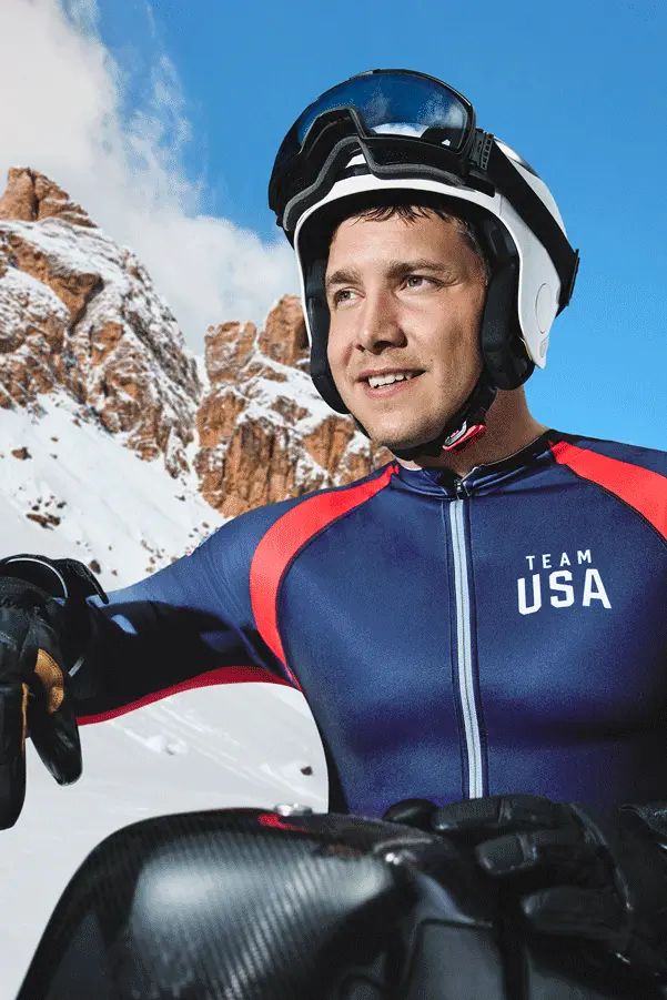 Paralympian skier Andrew Kurka